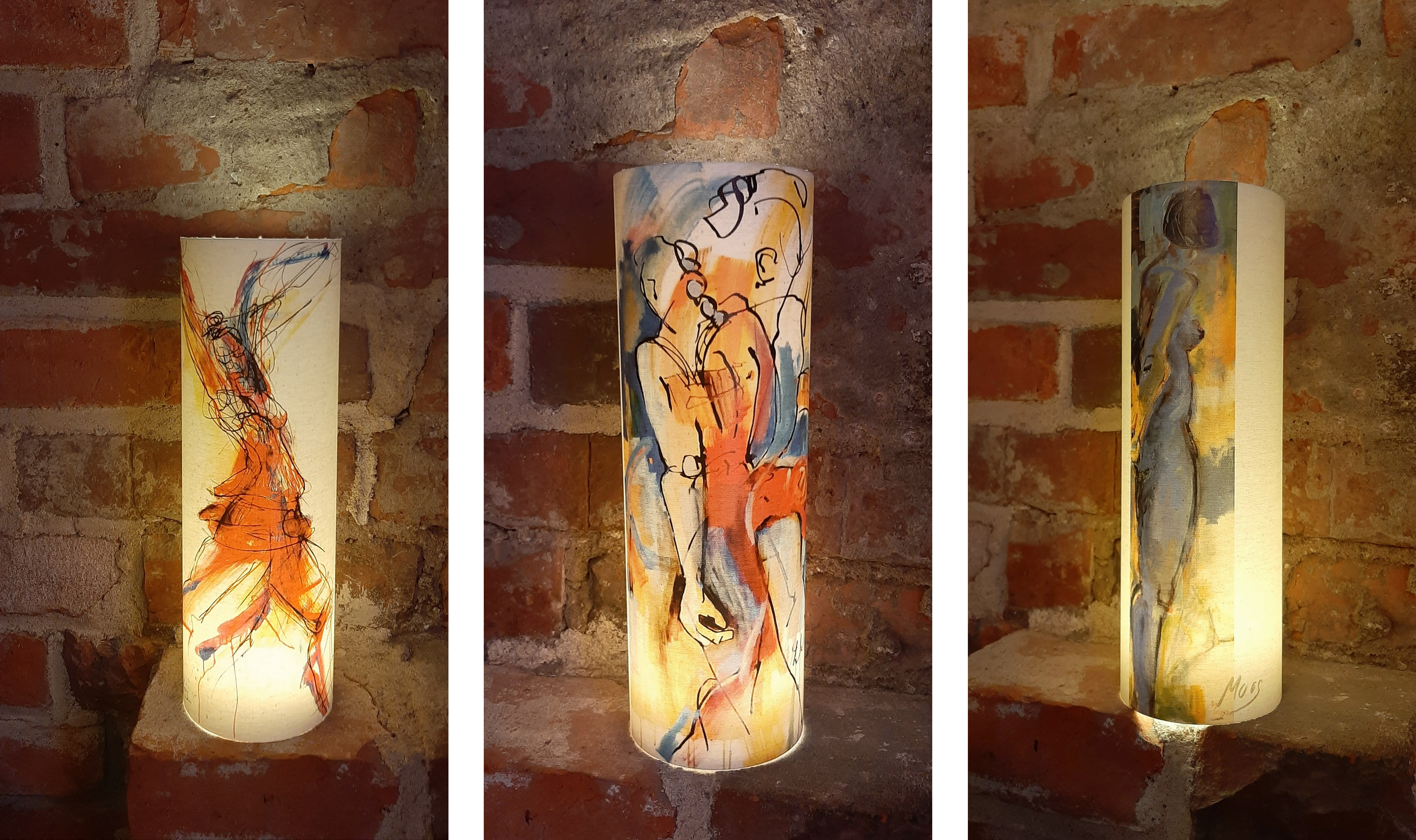 Kunst, die lebt, bewegt und leuchtet