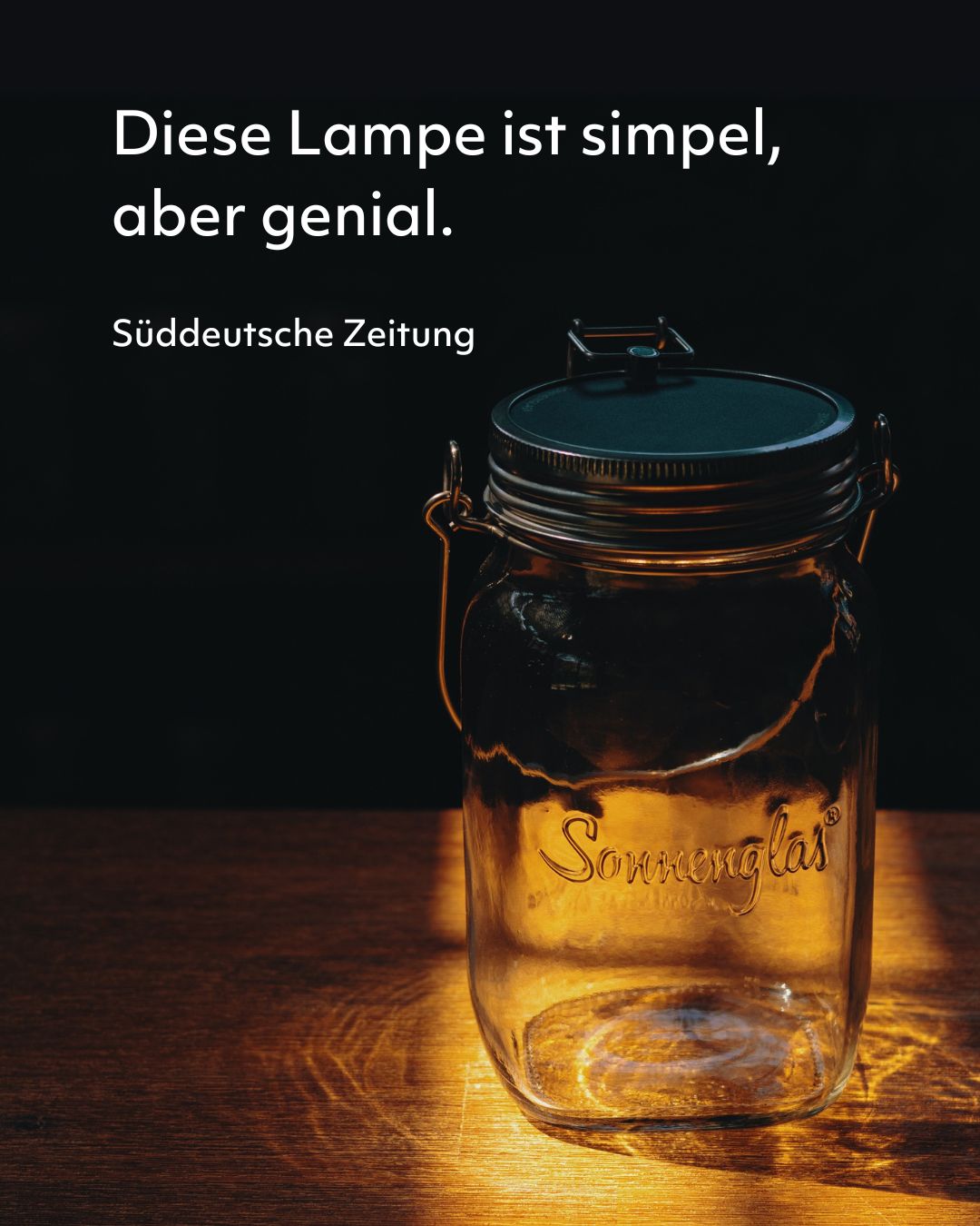 Sonnenglas ist Testsieger in der Süddeutschen Zeitung