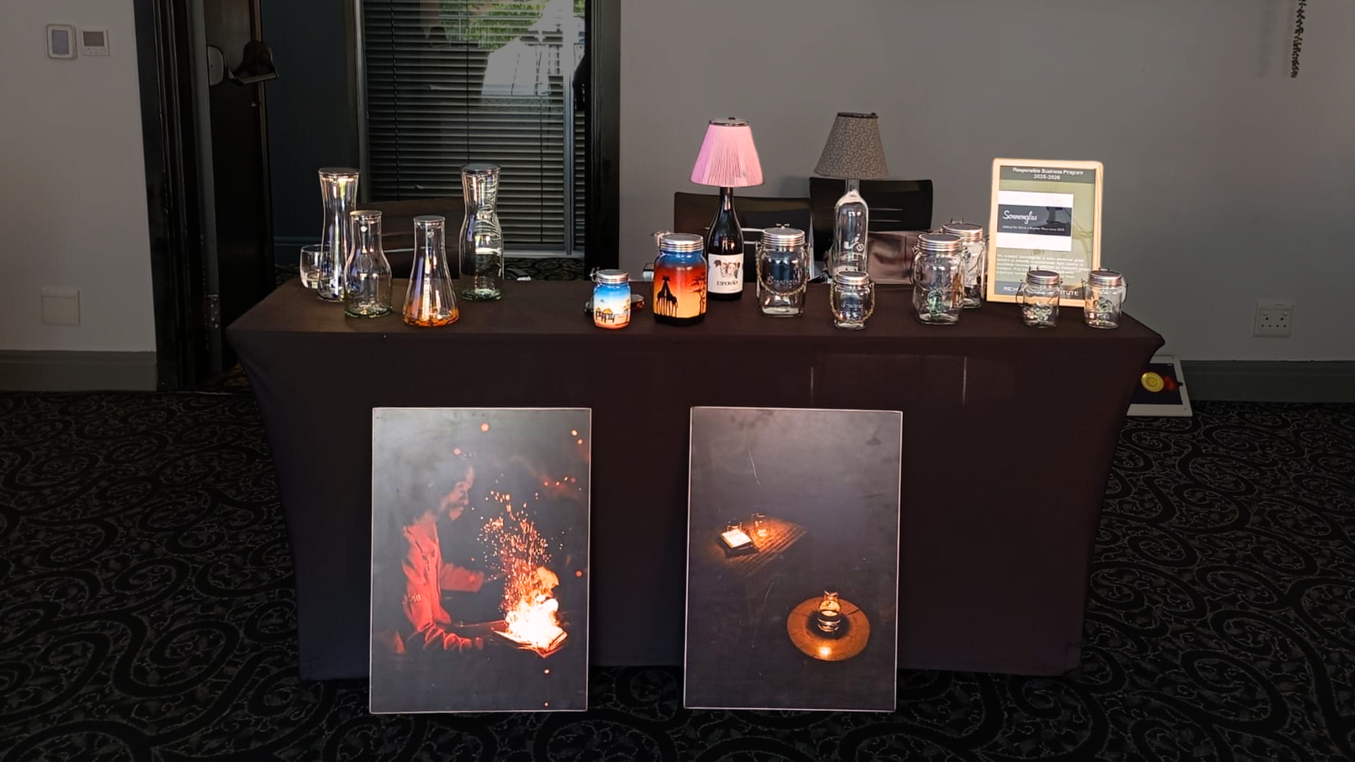 Sonnenglas bei der Impact Safari des Rehumanize Institute