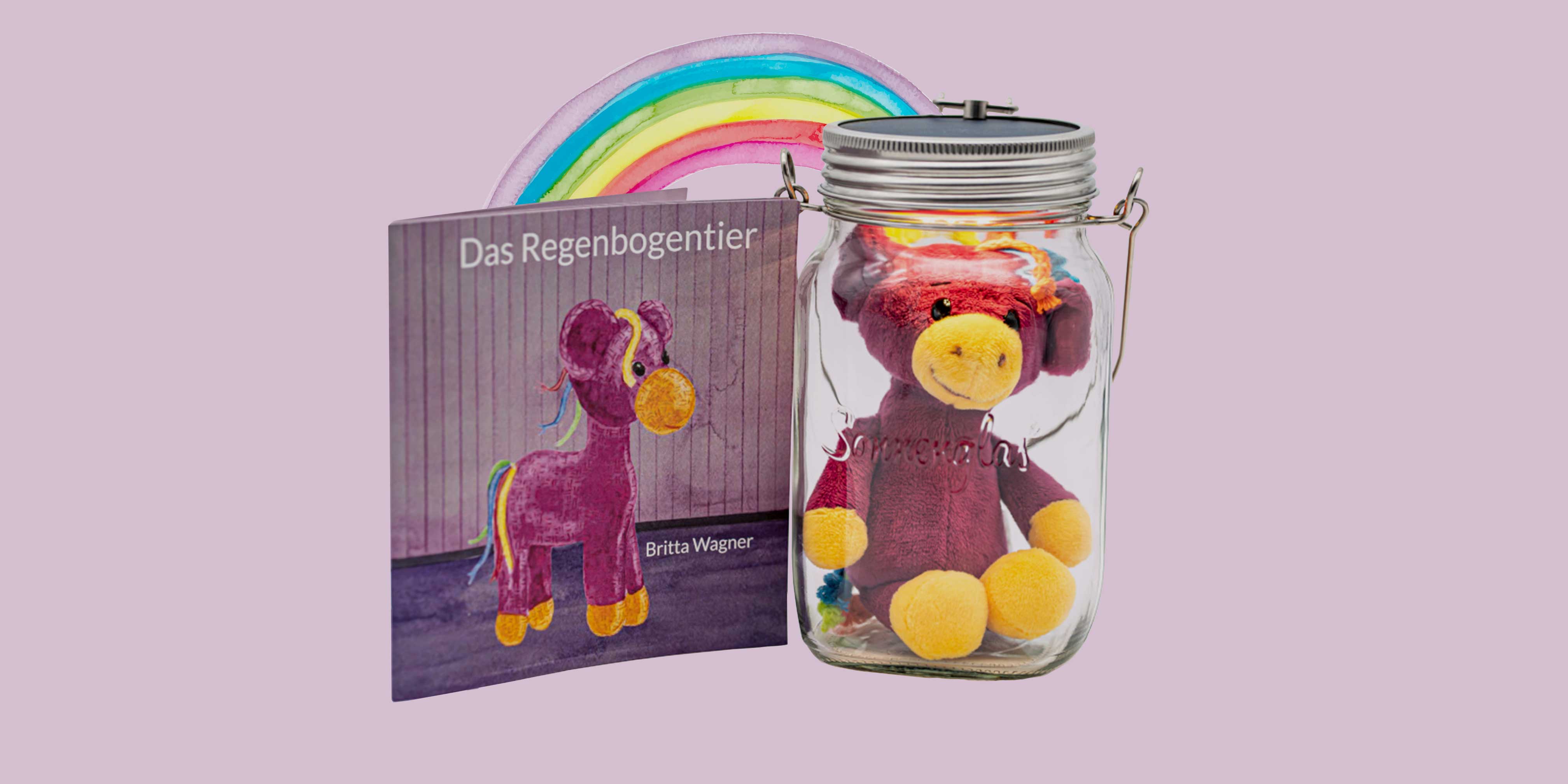 Das Regenbogentier – ein Geschenk an die Flutopfer von Ahrweiler