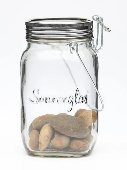 Sun Jar, decorated