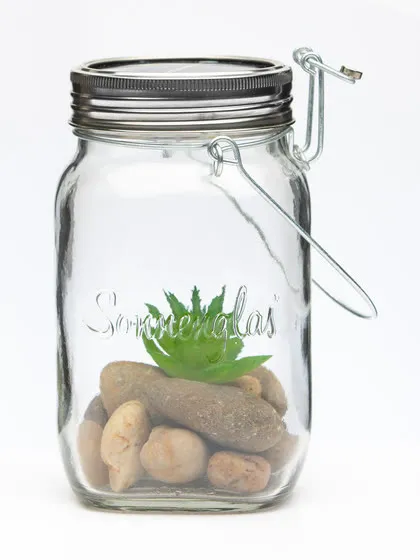 Sun Jar, decorated