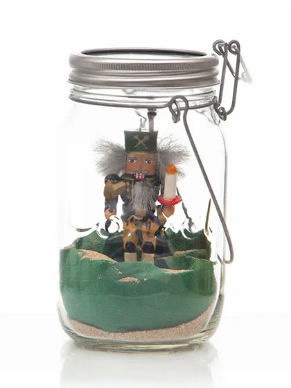 Sun Jar, decorated