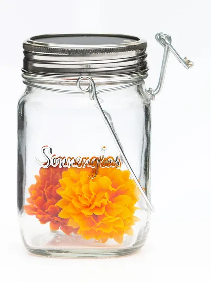 Sun Jar, decorated
