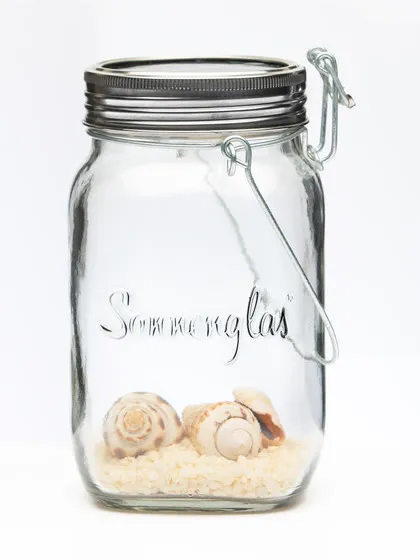 Sun Jar, decorated